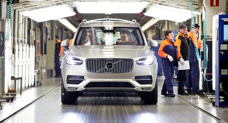 Comienza la fabricación del nuevo XC90 que llegara a mediados de 2015