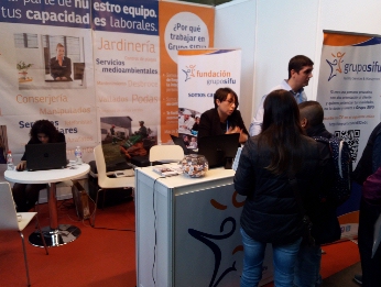 Grupo SIFU recibe a más de 700 candidatos en la Feria Discapacidad y Empleo de Madrid