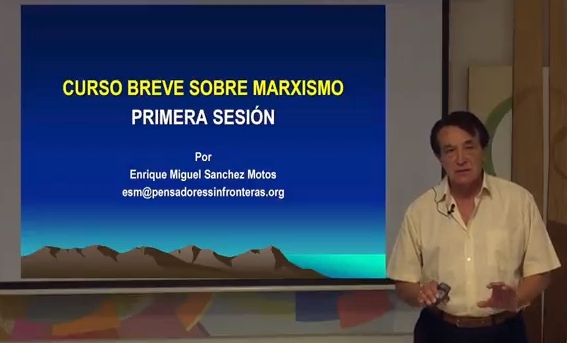 El autor del Curso Breve sobre el Marxismo, nuestro insigne colaborador Enrique Sánchez Motos.