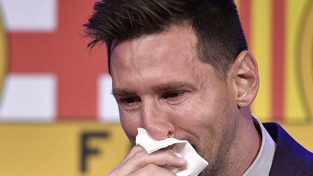 Un síntoma en Cataluña, Messi