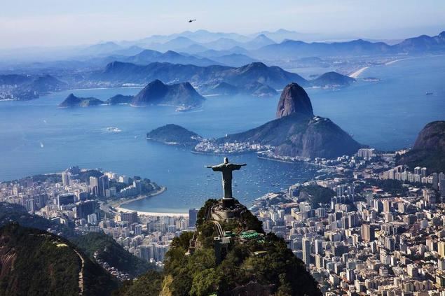 Imagen de archivo del 21 de mayo de 2016, de la vista aérea sobre Río de Janeiro, Brasil. (Xinhua/Wang Weiguang)