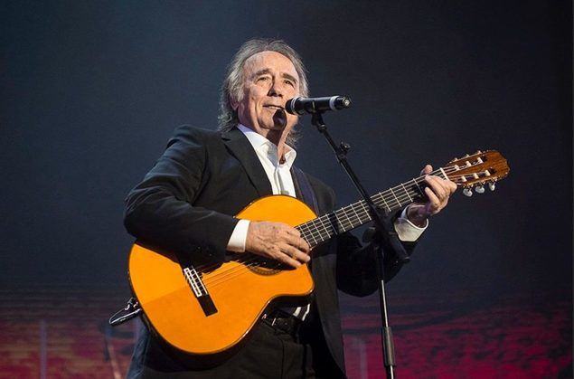 El cantautor Joan Manuel Serrat.