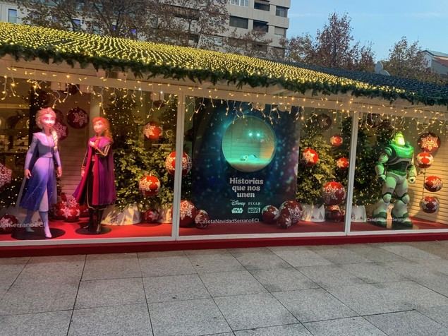 El Corte Inglés abre una pop-up de Disney para esta Navidad en su centro de Serrano en Madrid