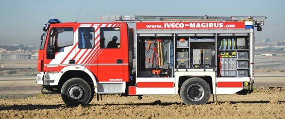 Desembarca en España IVECO MAGIRUS, fabricante de camiones contraindencios y de Protección Civil